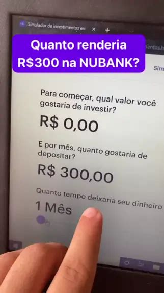 Quanto Rende R Mil No Nubank Pelas Caixinhas Como Verloop Io