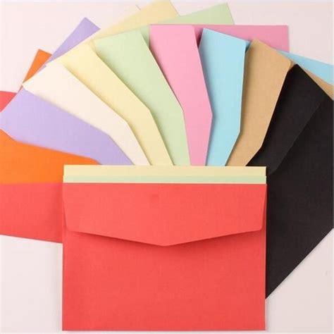 Envelope Colorido A Embalagem Ideal