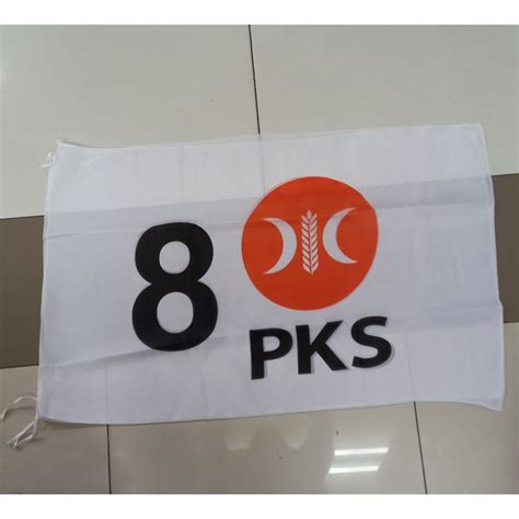 Jual Bendera Pks 60x90 Ukuran Isi 100 Lembar Shopee Indonesia