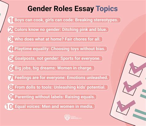 Gender Equality Essay Definition Tips Topics And Examples