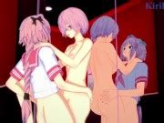 Mash Kyrielight And Astolfo Have Intense Sex At A Love Hotel Fate