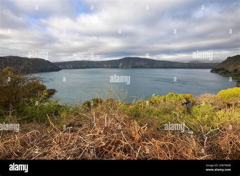 Lake Chala Or Challa Crater Lake In Kenya Africa Stock Photo Alamy