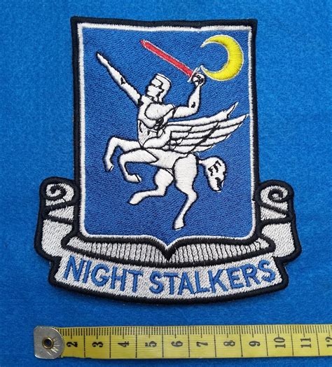 Armia Shop Diecast And Militaria Patch Bordir Night Stalkers 160th