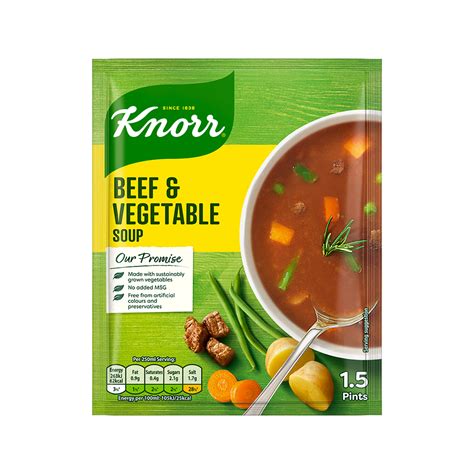 Knorr Beef And Vegetable Soup 60g Whats Instore