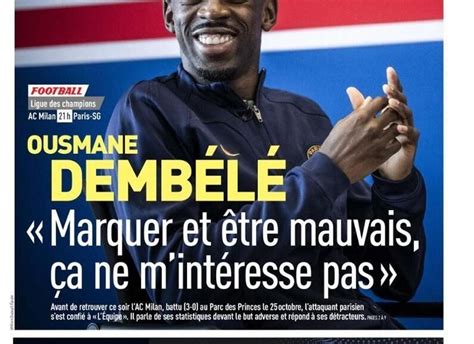 Ligue Dembl Avoue Pourquoi Il A Quitt Barcelone Pour Rejoindre Le