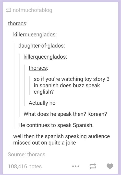 Toy story 3 in spanish : r/tumblr