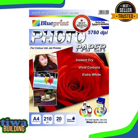 Jual Kertas Foto Blueprint Gr Blueprint Photo Paper A Glossy