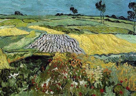 Vincent Van Gogh Ebene Von Auvers At Belvedere Museum Vienna Austria