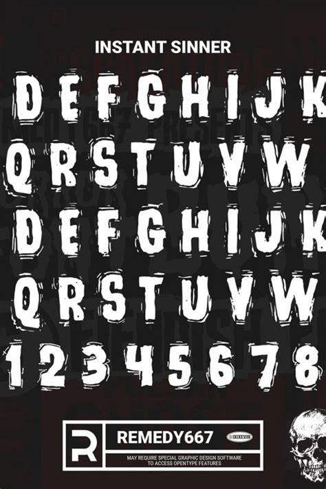 Spooky Fonts A Limited Time Horror Font Bundle Horror Font Free