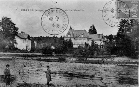 Ch Tel Sur Moselle Carte Postale Ancienne Et Vue D Hier Et Aujourd