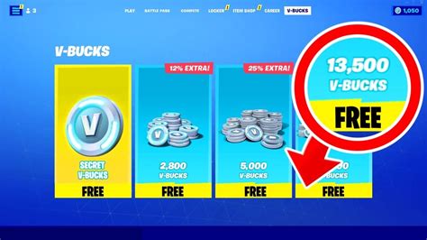 FIRST FREE VBUCKS CODE In Fortnite Season 2 YouTube