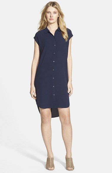 Eileen Fisher Classic Collar Silk Tunic Nordstrom