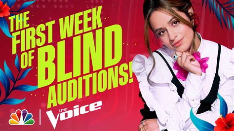 Watch The Voice Web Exclusive The Best Performances From The First Week Of Blind Auditions