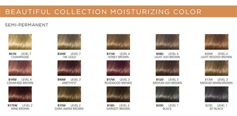 semi permanent moisturizing hair color beautiful collection by clairol ...