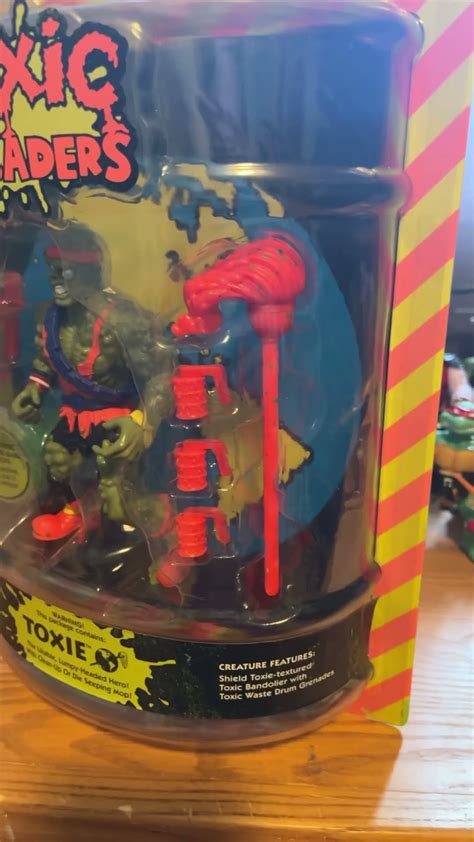 Toxie From Toxic Crusaders Actionfigure Toxiccrusaders Collectible