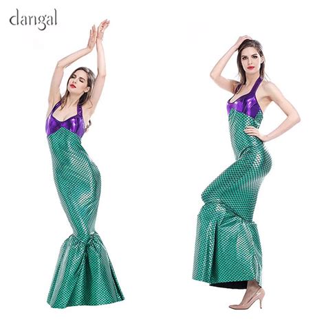 Dangal New Sexy Women Mermaid Costume Adult Romantic Beauty Sea Maid