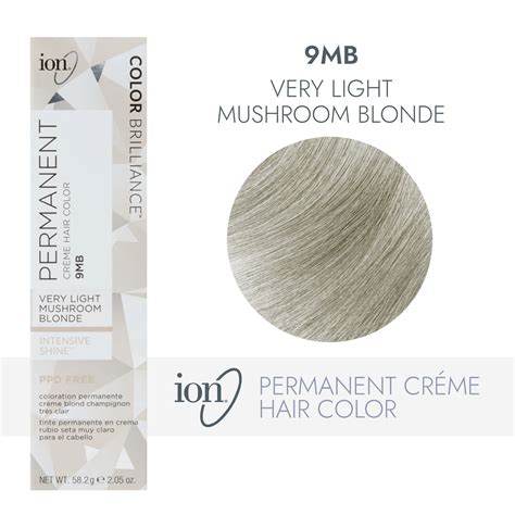 Ion Mb Very Light Mushroom Blonde Permanent Creme Hair Color By Color