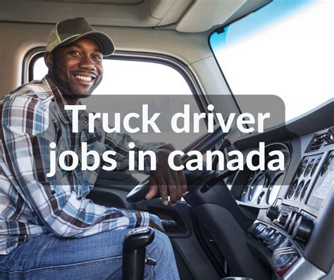 Truck Driver Tractor Trailer Jobs In Canada LMIA Apply Now