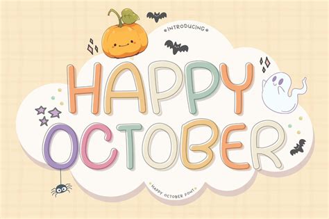 Font Happy October Download And Install On The Web Site