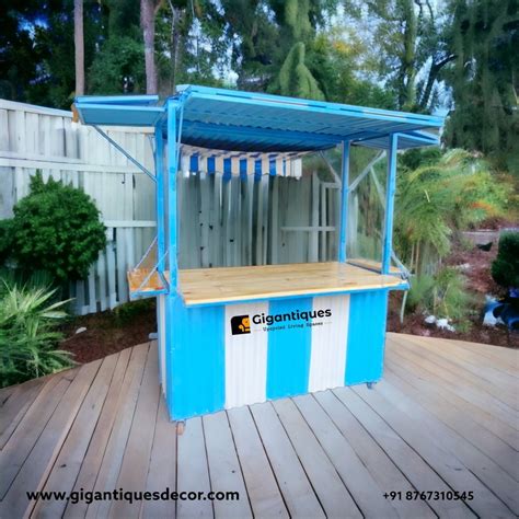 Custmoised Mild Steel Foldable Food Stalls At ₹ 32000piece In Pune
