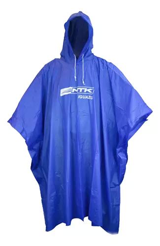 Poncho Impermeável Capuz Capa De Chuva Trilha Pesca Casual