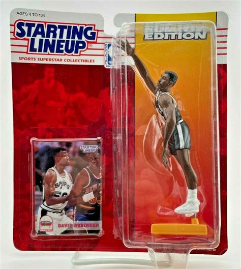 1994 Kenner Starting Lineup David Robinson NBA Figure San Antonio Spurs