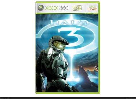 Halo 3 Xbox 360 Box Art Cover By Zelda152