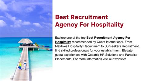 Ppt Best Recruitment Agency For Hospitality Powerpoint Presentation