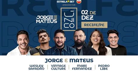 Jorge E Mateus Em Recife Nico Beevtz