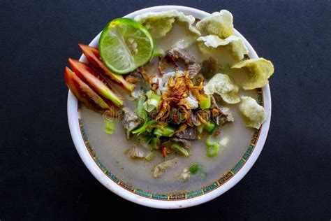 Sop Kaki Kambing Or Mutton Soup Is A Traditional Food From Betawi