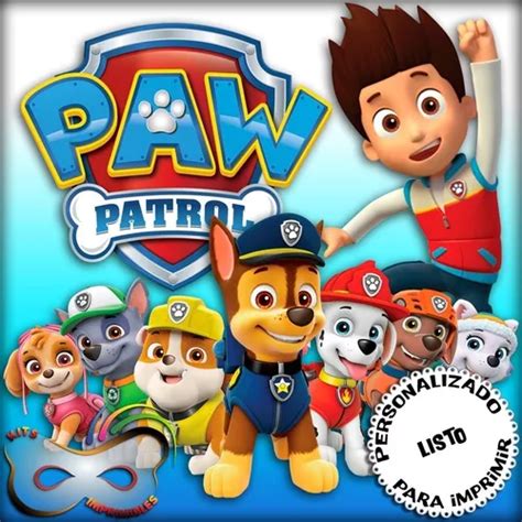 Kit Imprimible Paw Patrol Patrulla Canina Personalizado En Venta En