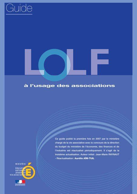 La Lolf AppliquÃ©e Aux Associations