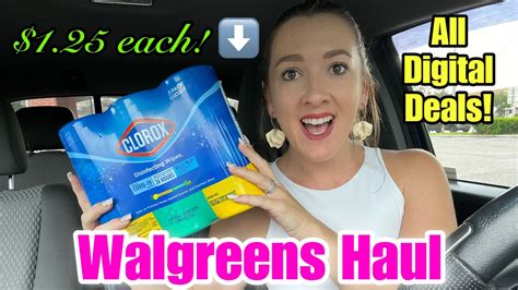 Walgreens Haul All Digital Coupon Deals This Week Clorox Wipes For