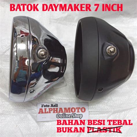 Jual Batok Daymaker 7 Inch Lampu Day Maker Led 19 Titik In Di Lapak