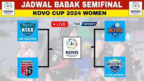 Jadwal Semifinal KOVO Cup 2024 Red Sparks Vs GS Caltex IBK Altos Vs