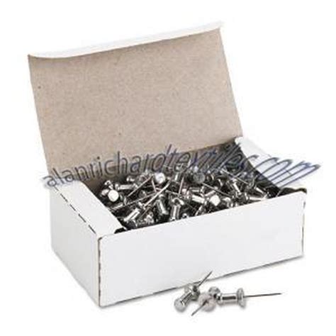 Aluminum Head Push Pins 100box Alan Richard Textiles Ltd