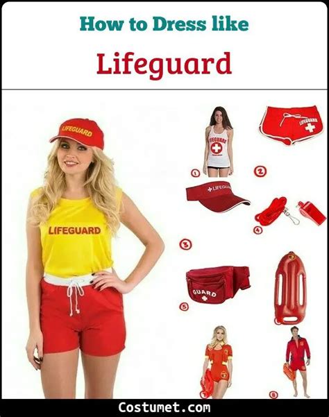 Lifeguard Costume For Halloween