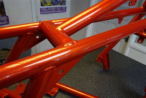 Motorcycle Frames Ctc Powder Coating