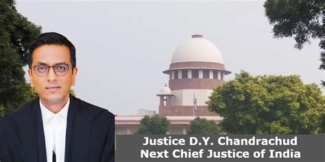 The Law Advice News Breaking Justice DY Chandrachud Is Recommended