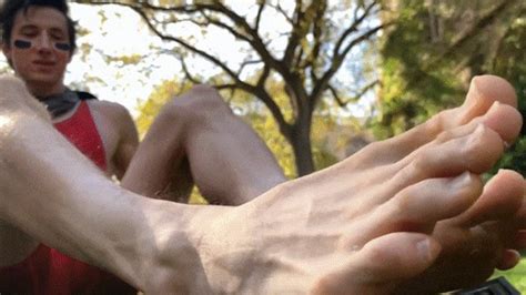Hot Football Jock Shrinks Worthless Stepbros MKV Jock Foot
