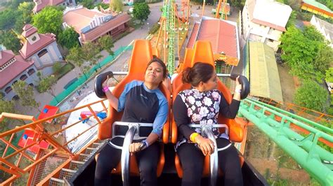 Roller Coaster At Wonderla Bangalore 2021 Recoil Ride Wonderla