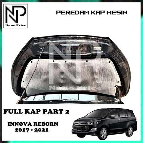 Jual Peredam Panas Kap Mesin Mobil Innova Reborn Full Kap