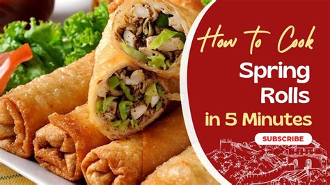 How To Make Spring Rolls At Home Spring Roll Kaise Banate Hain