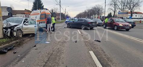 Foto Accident Pe Drumul Careiului Skoda N St Lp Oferul Unui Bmw