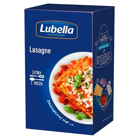 Lubella Makaron Lasagne G Zakupy Online Z Dostaw Do Domu