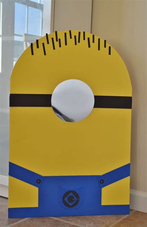 The Blank Minion For The Pin The Eye On The Minion Party Game Made