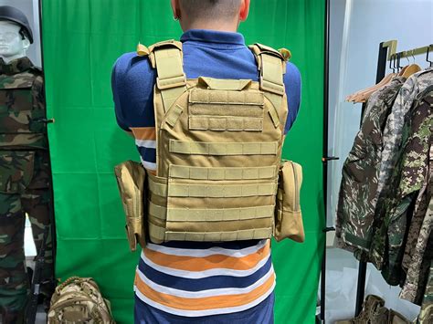 Jinteng Chaleco Tactico Heavy Duty Plate Carrier Combat Adjustable