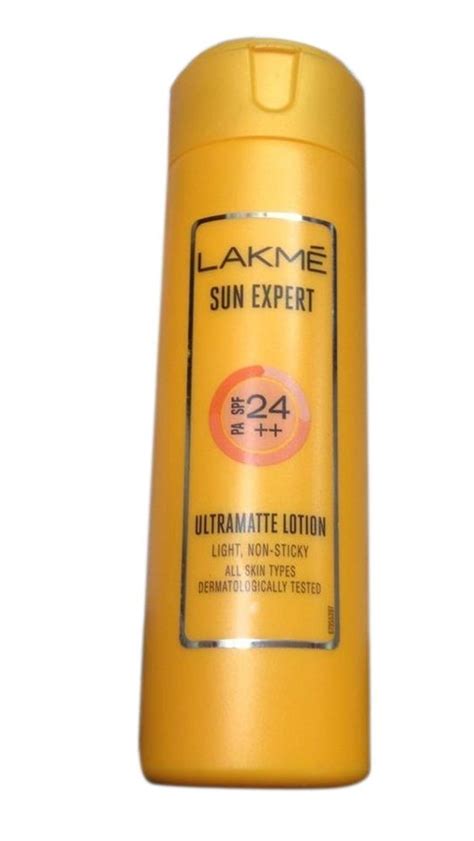 Skin Cream Cucumber And Lemongrass Lakme Sun Expert SPF 24 Ultra Matte