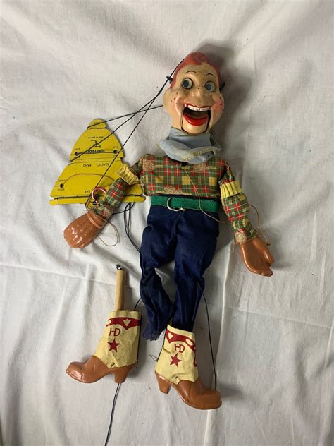 Vintage Howdy Doody Puppet Marionette 1950s Etsy