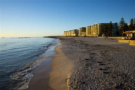 Glenelg Beach stock photo. Image of peaceful, sunset - 271481396